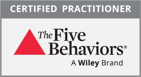 The Five Behaviors of a Cohesive Team badge
