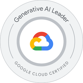 Generative AI Leader Certification badge